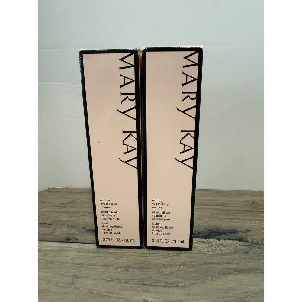 2x Mary Kay Oil-Free Eye Makeup Remover 3.75 fl oz NEW 029726 Discontinued